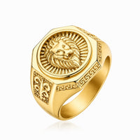 Majestic Lion Ring | Gold