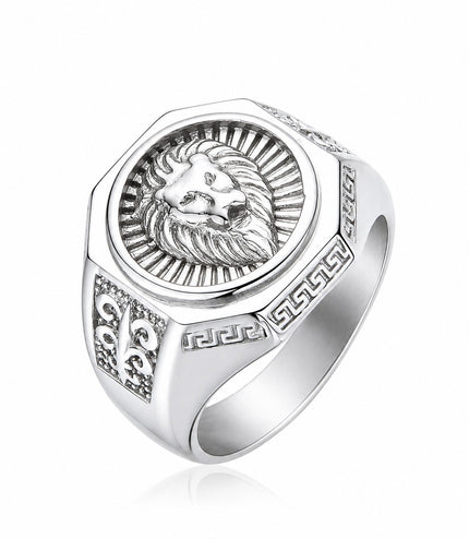 MAJESTIC LION RING | SILVER