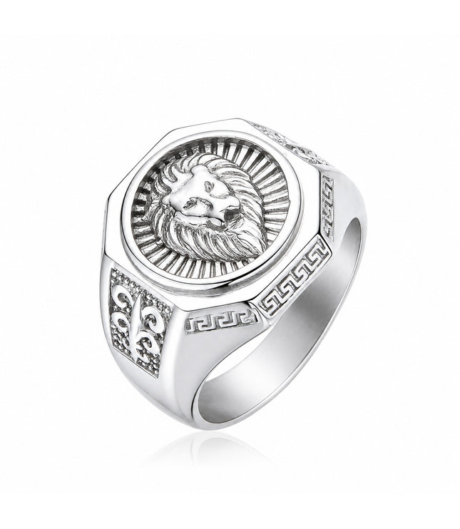 MAJESTIC LION RING | SILVER