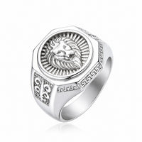 Majestic Lion Ring | Silver