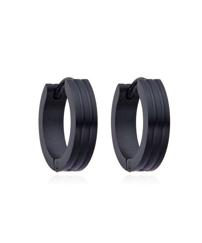 NENO EARRINGS | BLACK