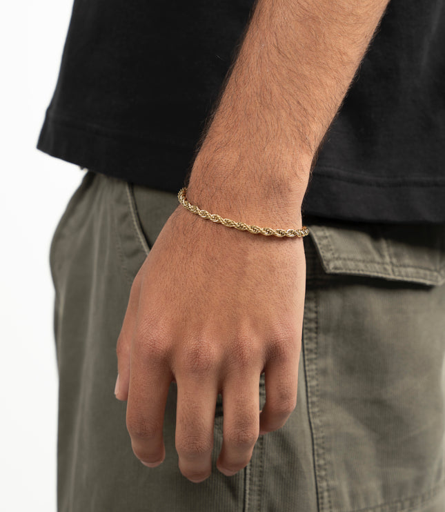 Twist Bracelet | Gold