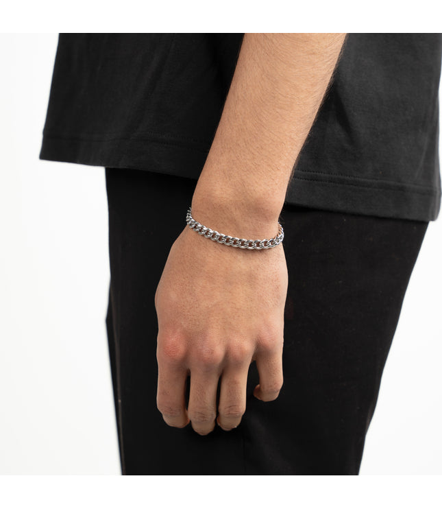 CUBAN BRACELET 6MM | SILVER