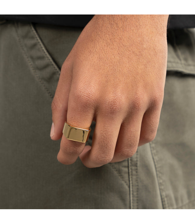 SIGNET RING | GOLD