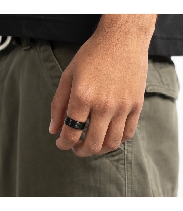 JASPER RING | BLACK