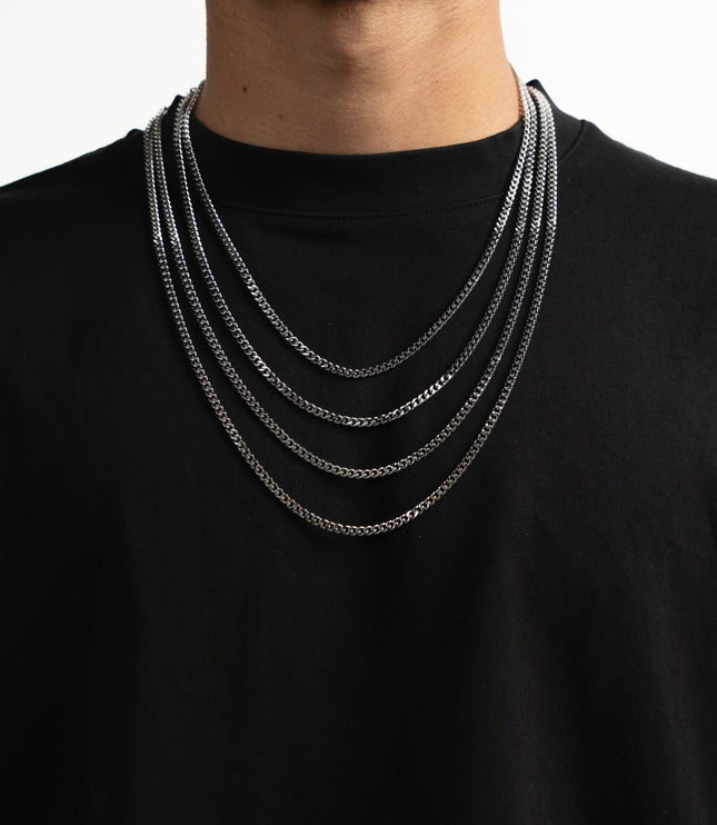 CUBAN CHAIN 4MM | SILVER