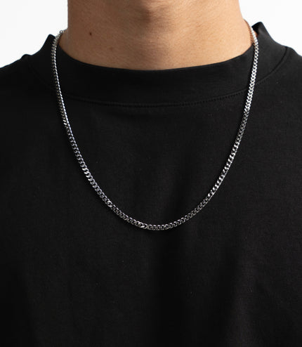 CUBAN CHAIN 4MM | SILVER