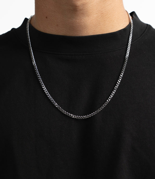 CUBAN CHAIN 4MM | SILVER