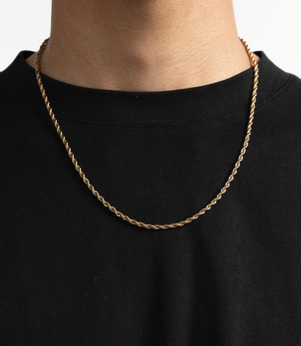 TWIST CHAIN 3MM | GOLD