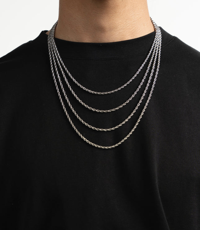 TWIST CHAIN 3MM | SILVER