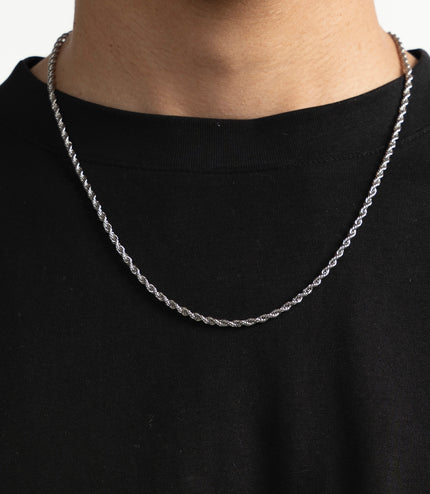 TWIST CHAIN 3MM | SILVER