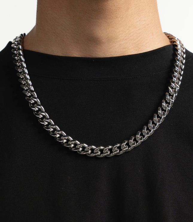 CUBAN CHAIN 12mm | SILVER