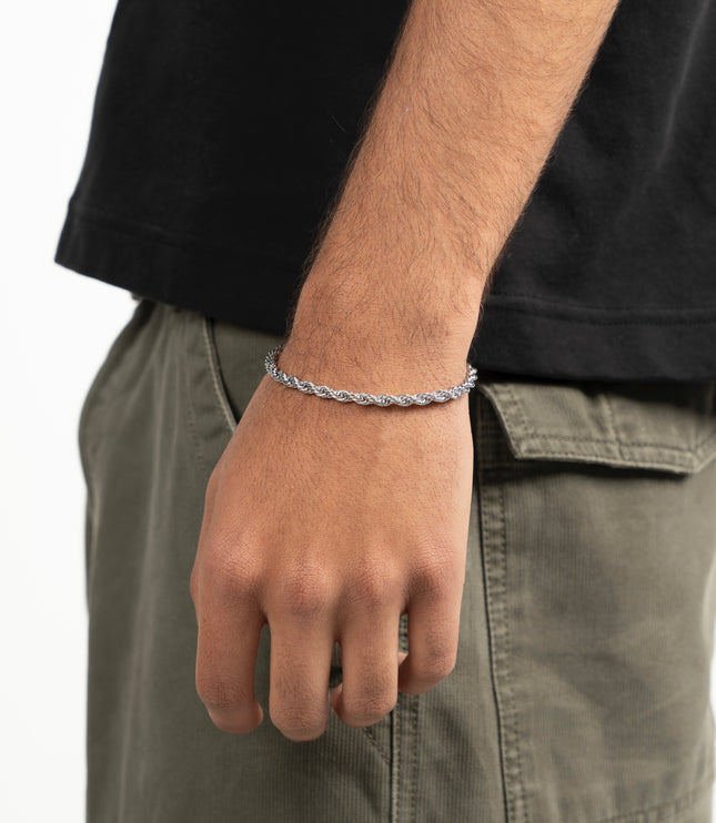 Twist Bracelet | Silver