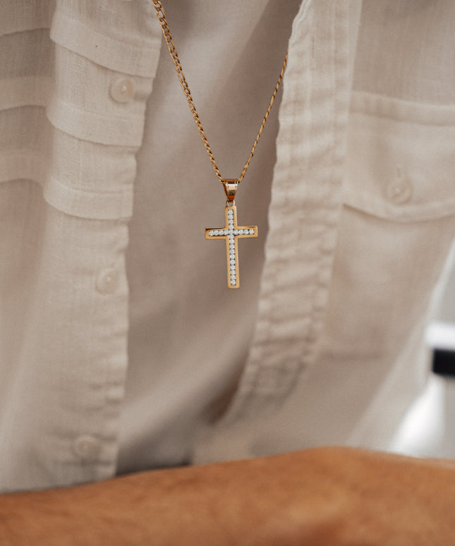 CASPIAN CROSS PENDANT | SILVER