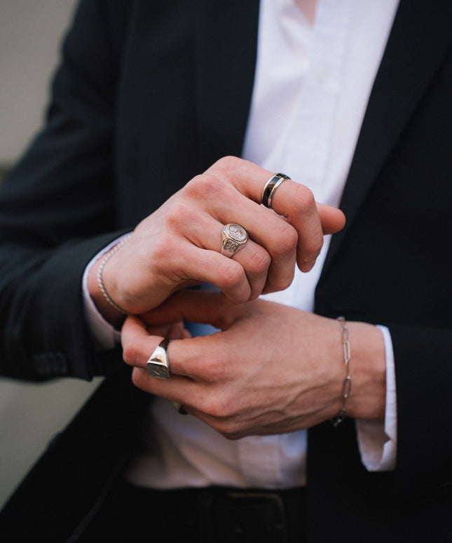 PAPER CLIP BRACELET | SILVER