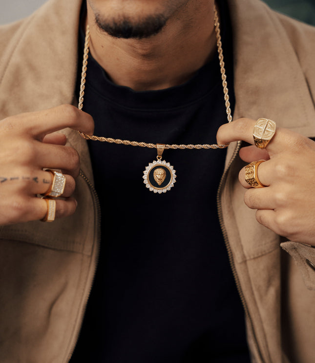 Prestige Lion Pendant | Gold