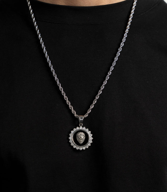 Prestige Lion Pendant | Silver