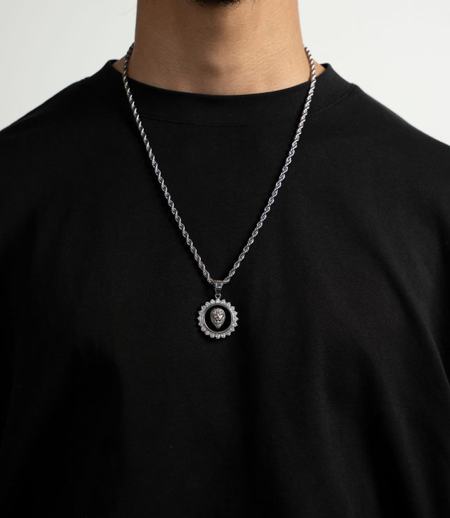 Prestige Lion Pendant | Silver