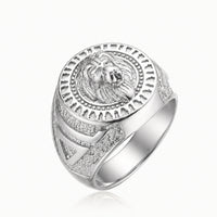 Sovereign Lion Ring | Silver