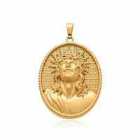 Saviour Medallion | Gold