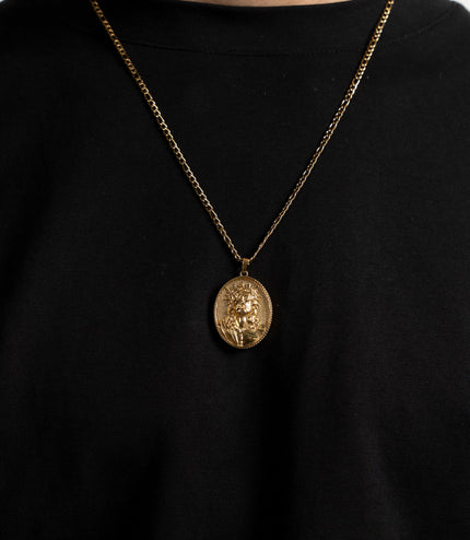 Saviour Medallion | Gold