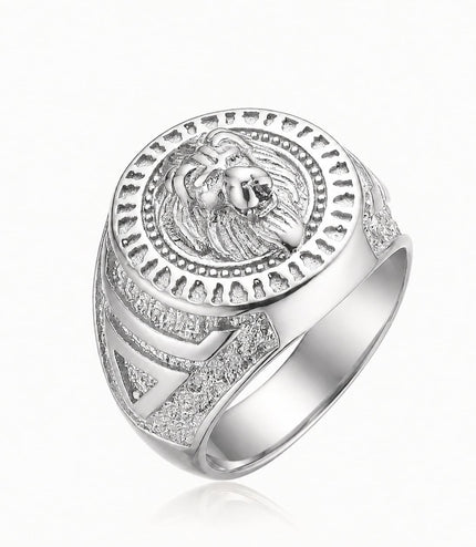 Sovereign Lion Ring | Silver