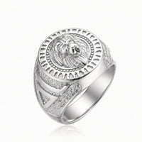 Sovereign Lion Ring | Silver