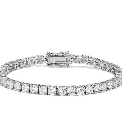 Tennis Bracelet 4mm | Silver
