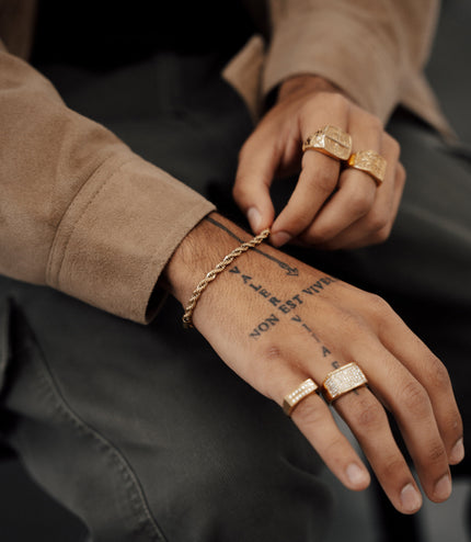 Twist Bracelet 4mm | Gold