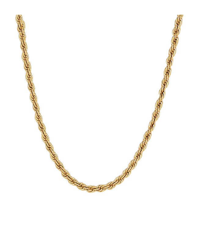Twist Chain 4mm | Gold