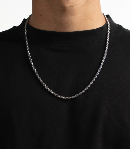 Twist Chain 4mm | Silver