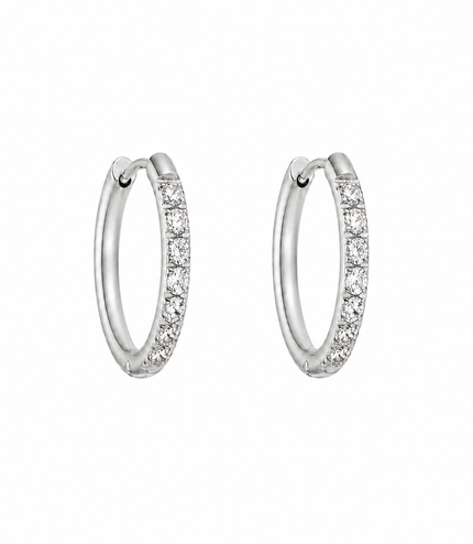 Vanness Earrings | 12mm | Silver
