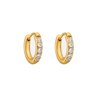 Vanness Earrings | 8mm | Gold