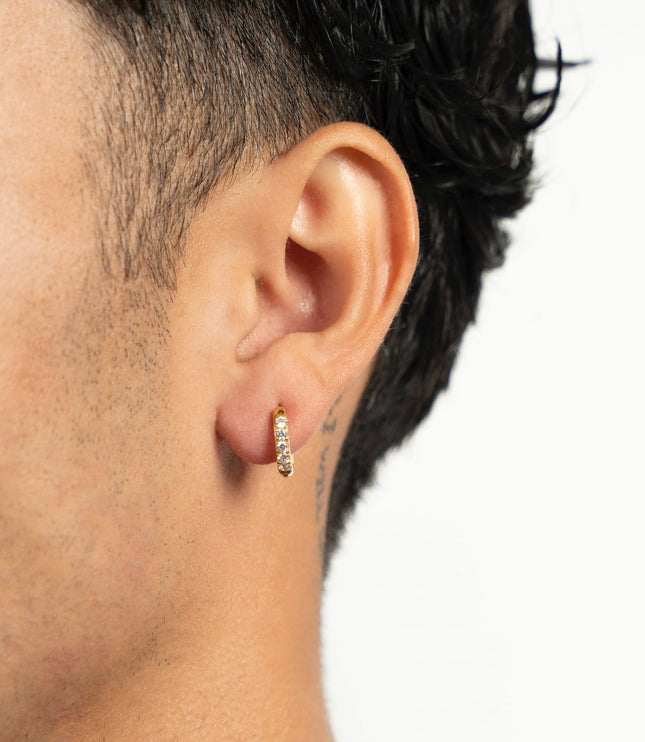 Vanness Earrings | 8mm | Gold