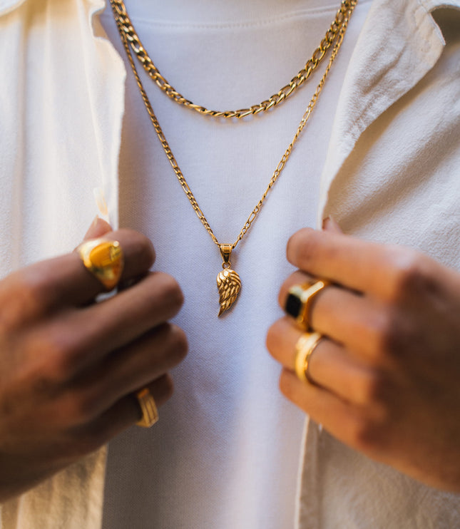 Wing Pendant | Gold