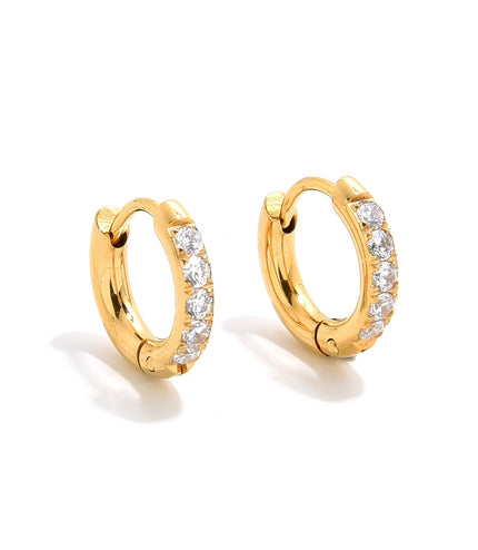 VANNESS EARRINGS | 8MM | GOLD