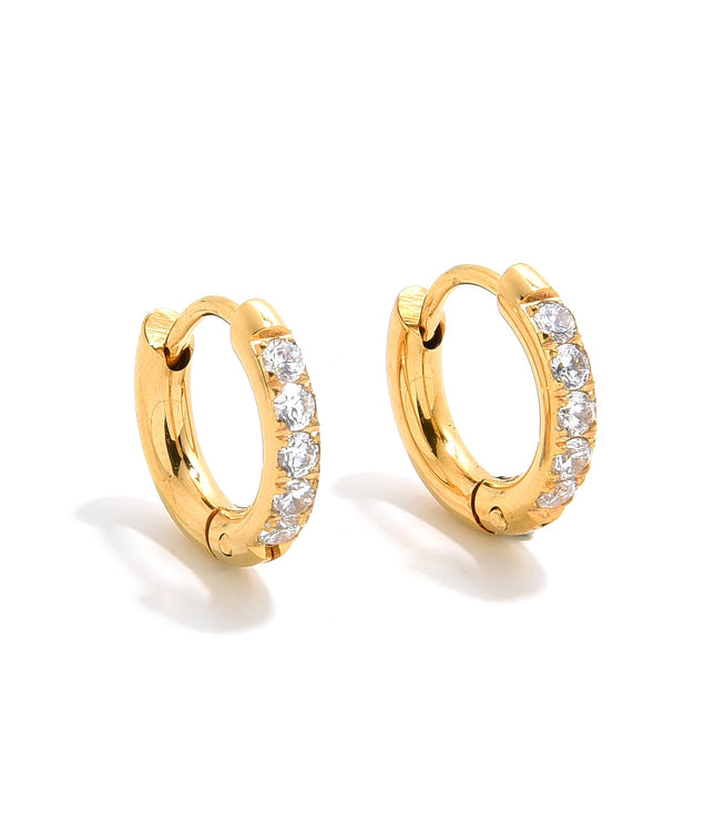 VANNESS EARRINGS | 8MM | GOLD
