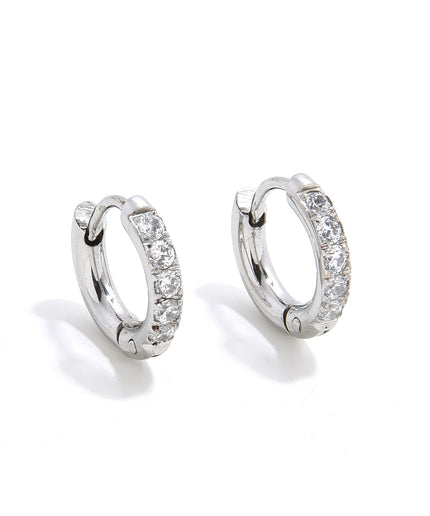 VANNESS EARRINGS 8MM | SILVER